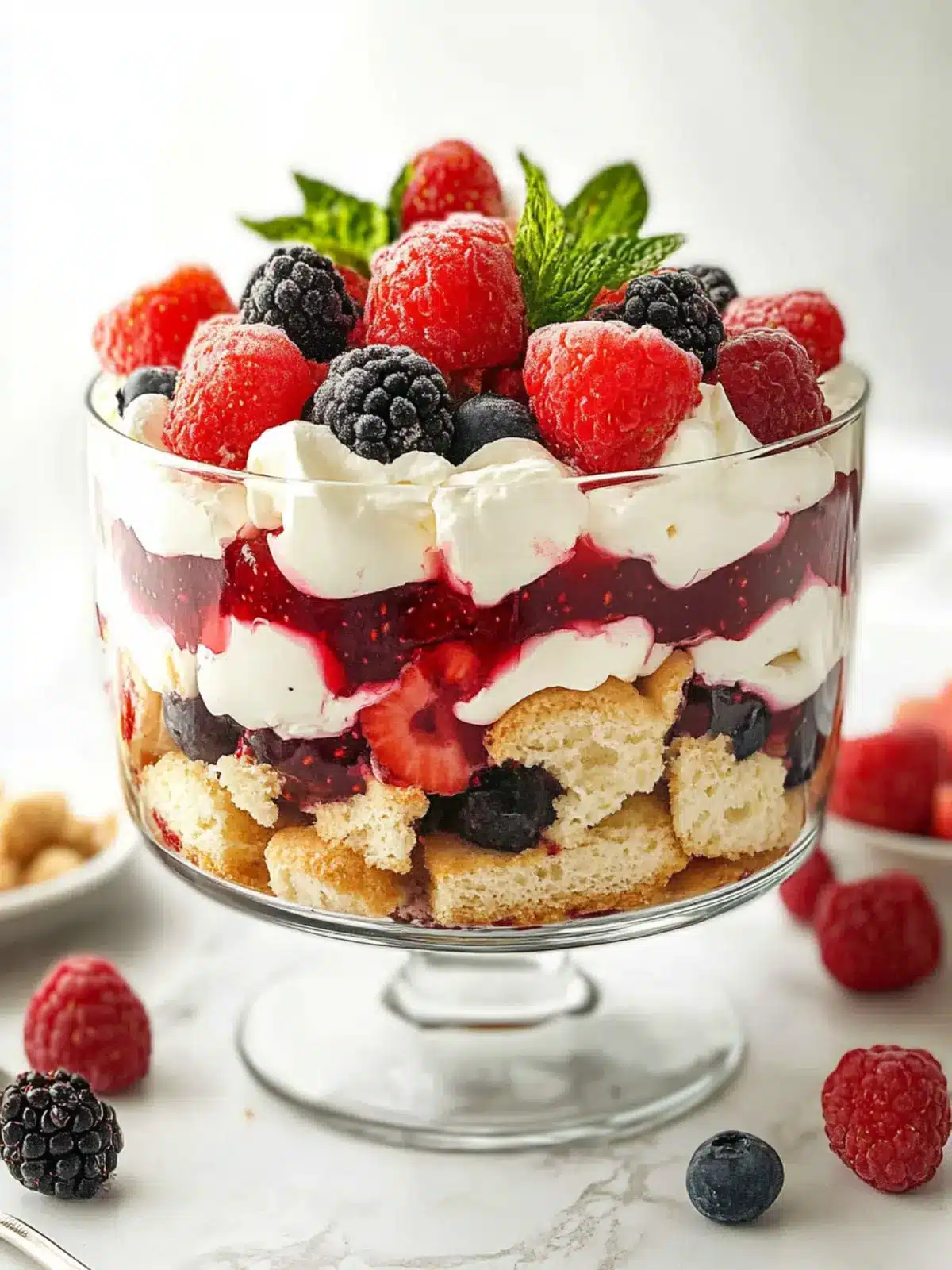 Angel Berry Trifle