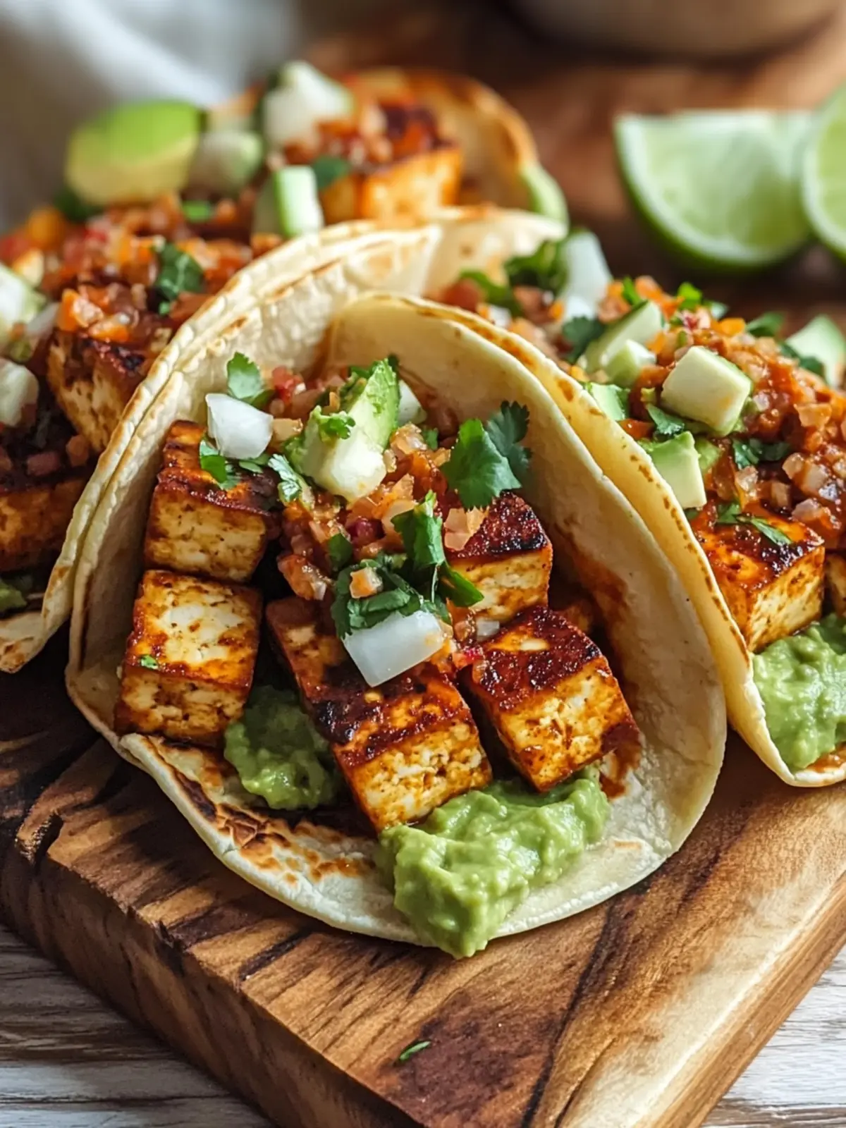 Irresistible Vegan Air Fryer Tofu Tacos with Chipotle Lime 4 Vegan Air Fryer Tofu Tacos with Chipotle Lime
