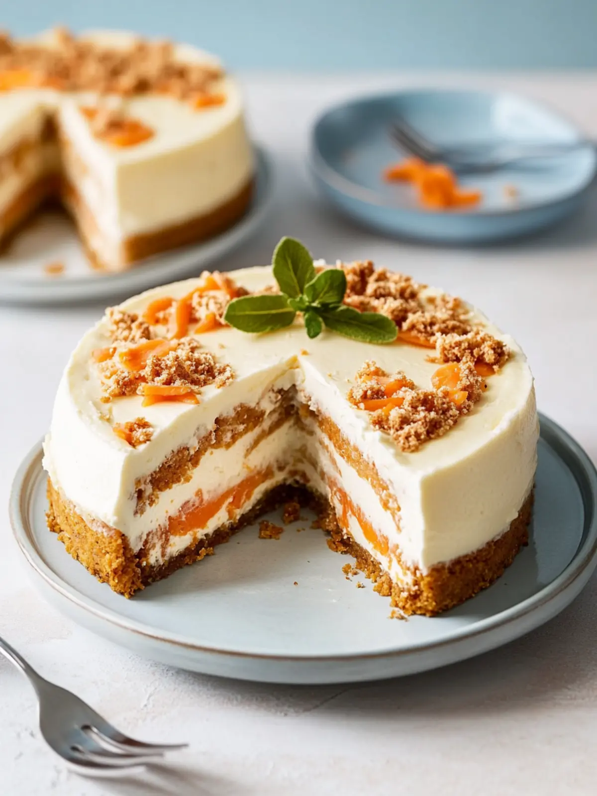 Carrot Cake Cheesecake: Irresistible Spring Delight You’ll Love! 3 Carrot Cake Cheesecake