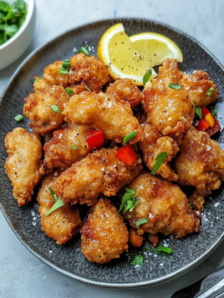 Salt and Pepper Crispy Chicken