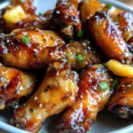 Sticky Pineapple-Teriyaki Chicken Wings