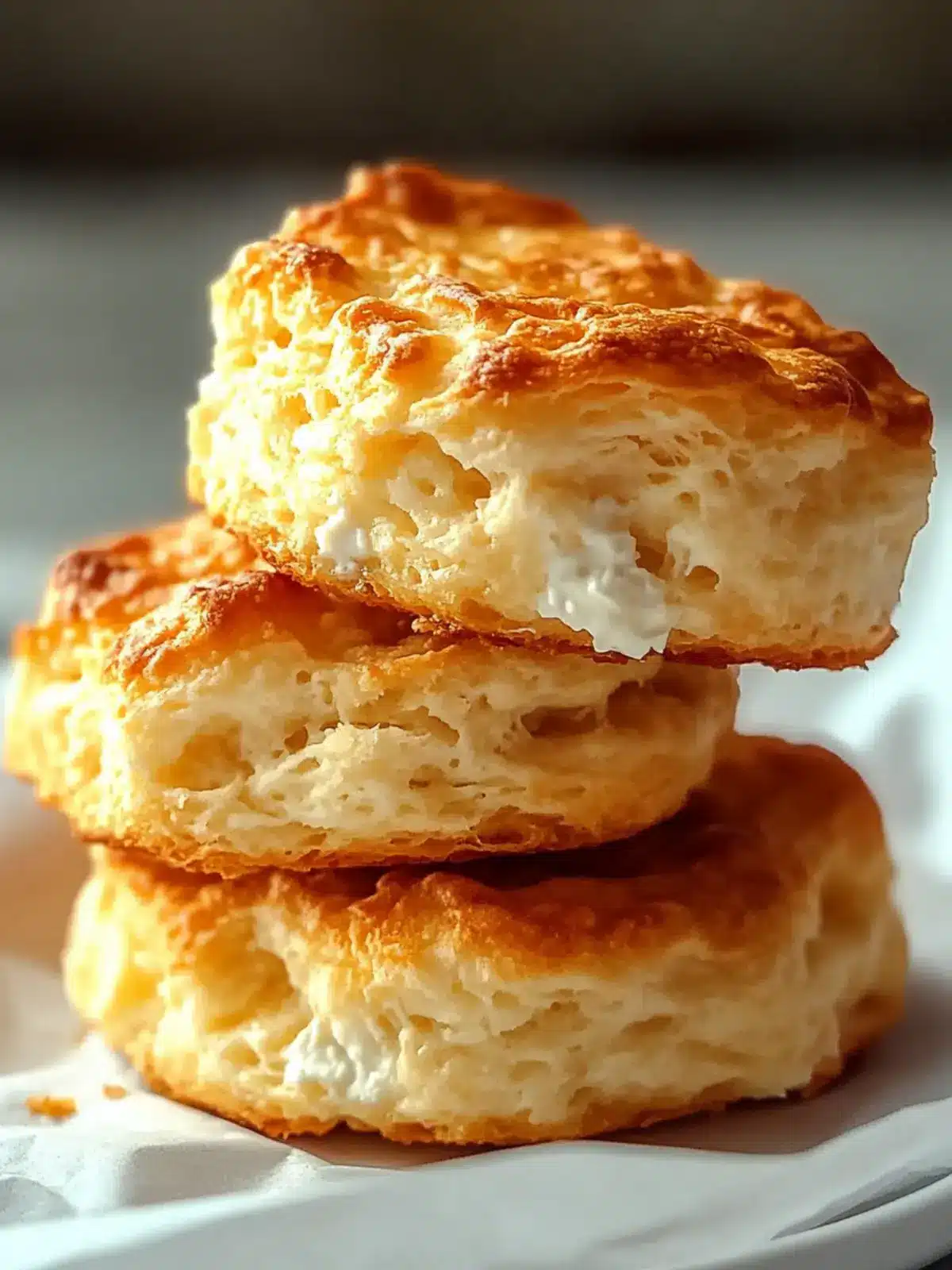 High-Protein Cottage Cheese Breakfast Biscuits