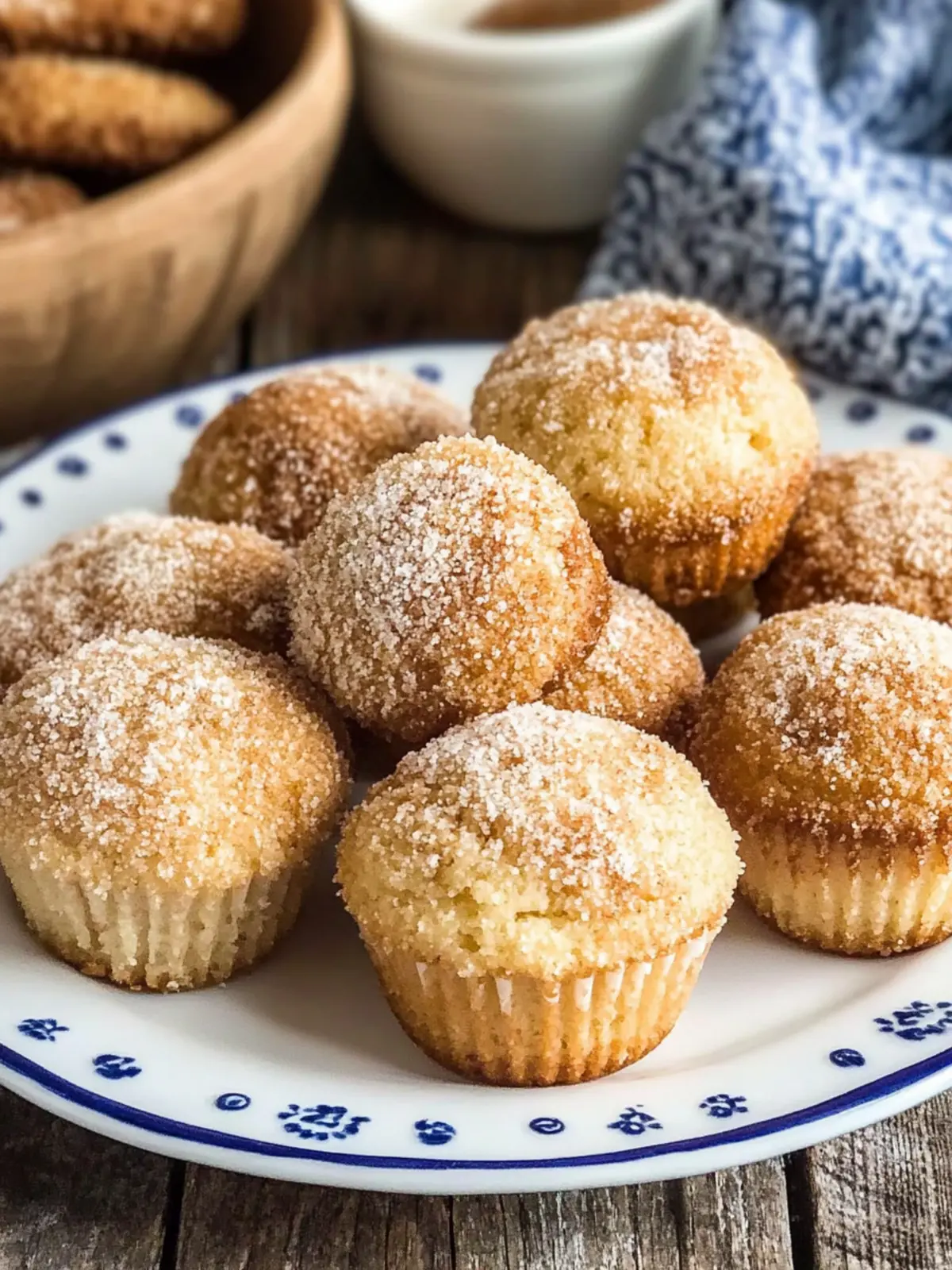 Churro Muffins