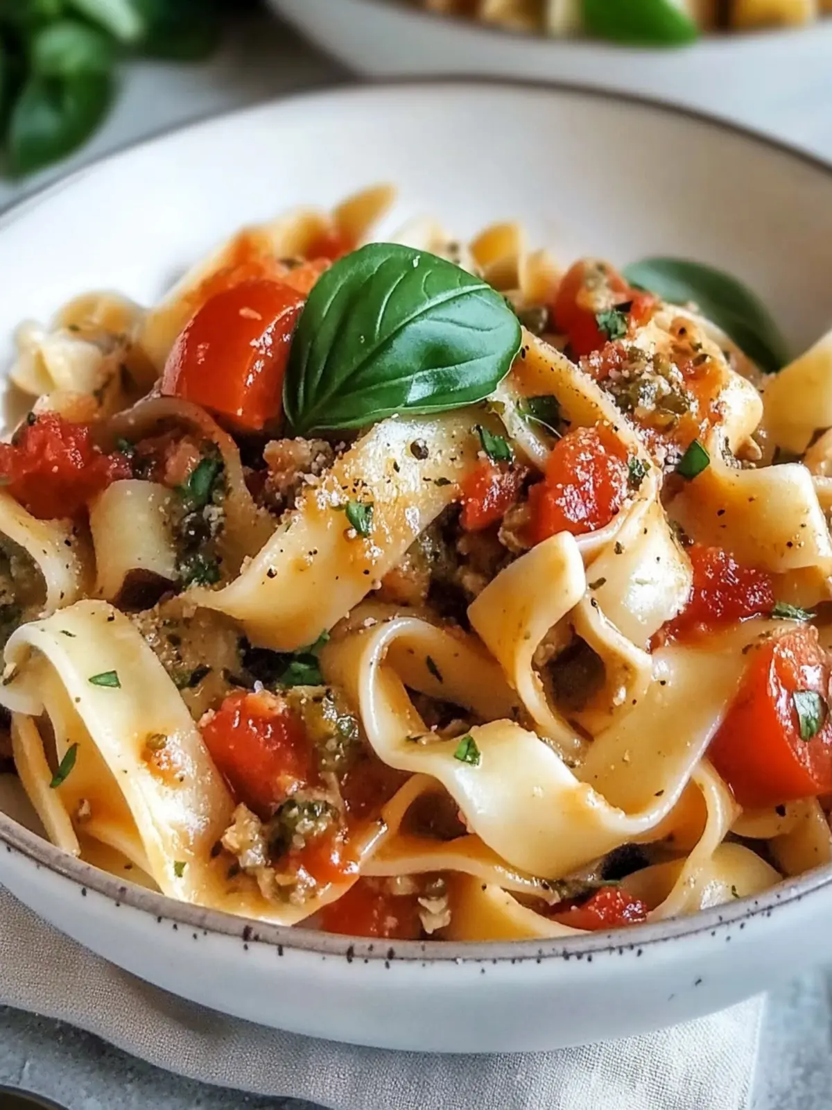 Italian Drunken Noodles