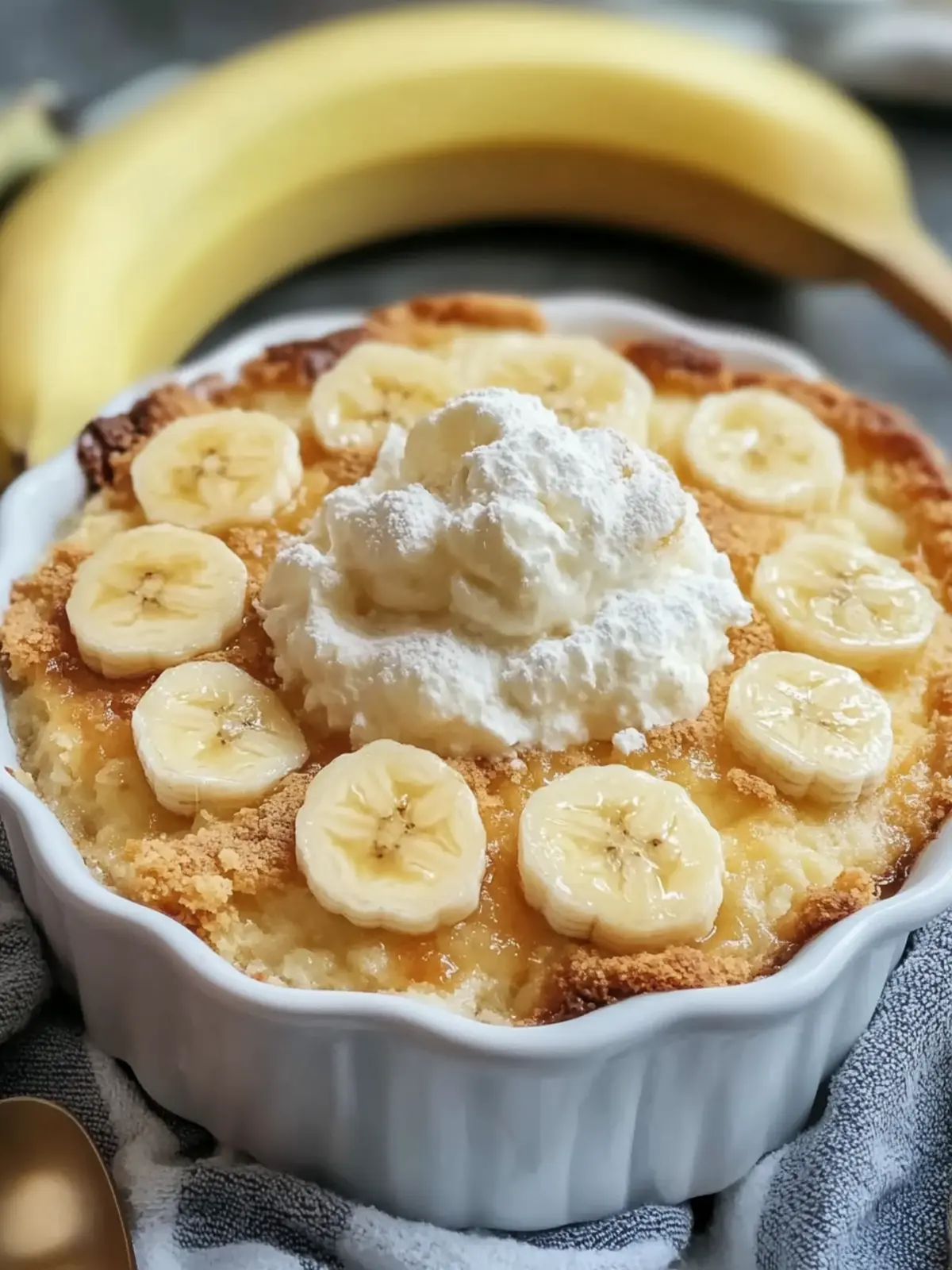Southern Banana Cobbler
