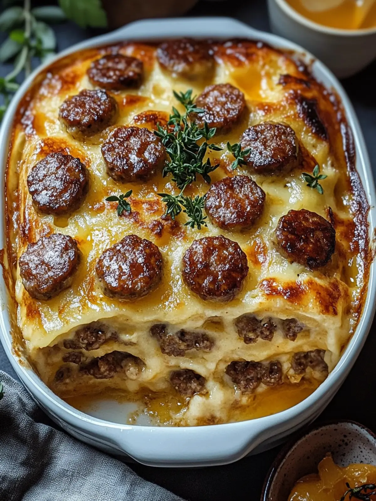 Pancake Sausage Casserole
