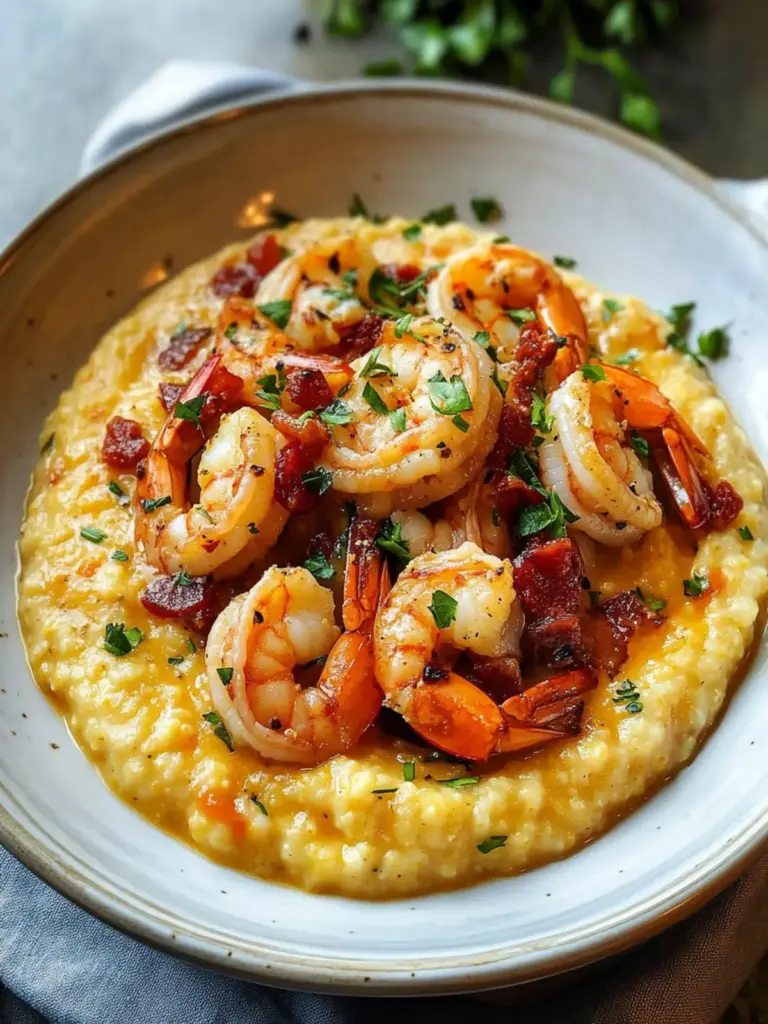 Amazing shrimp and grits in 45 minutes
