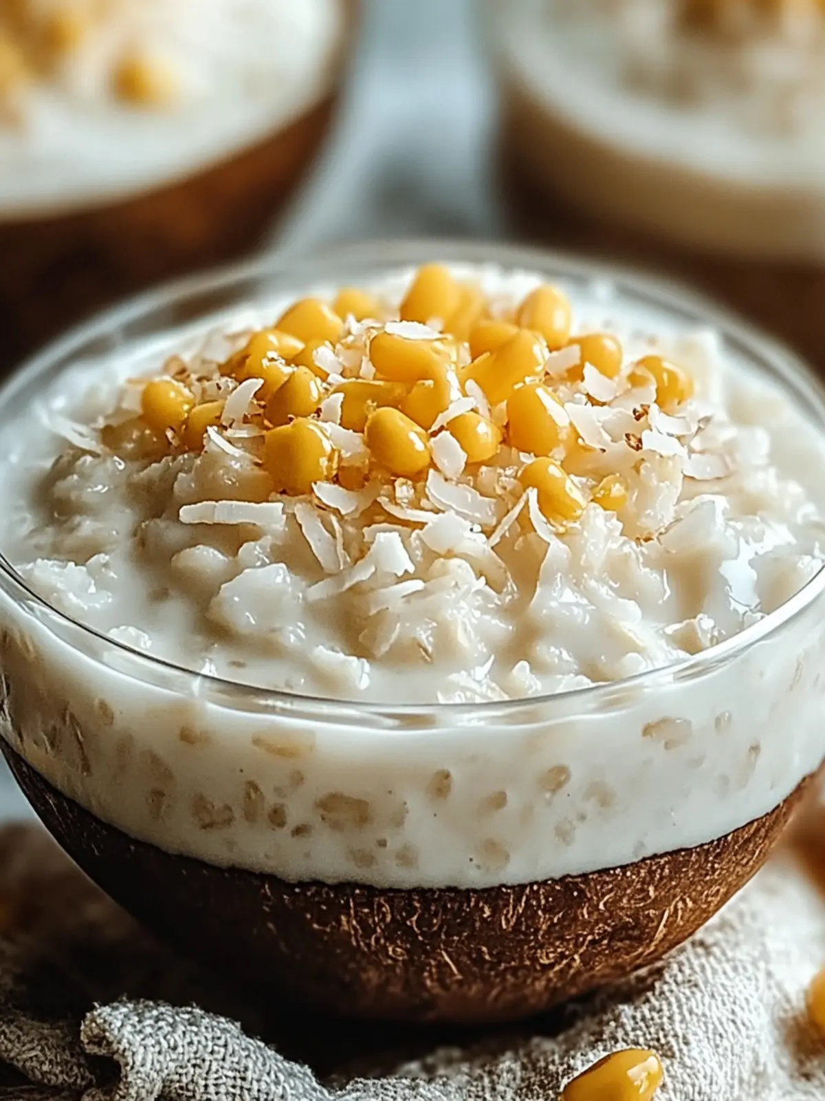Creamy Coconut Rice Pudding Delightful and Easy Recipe