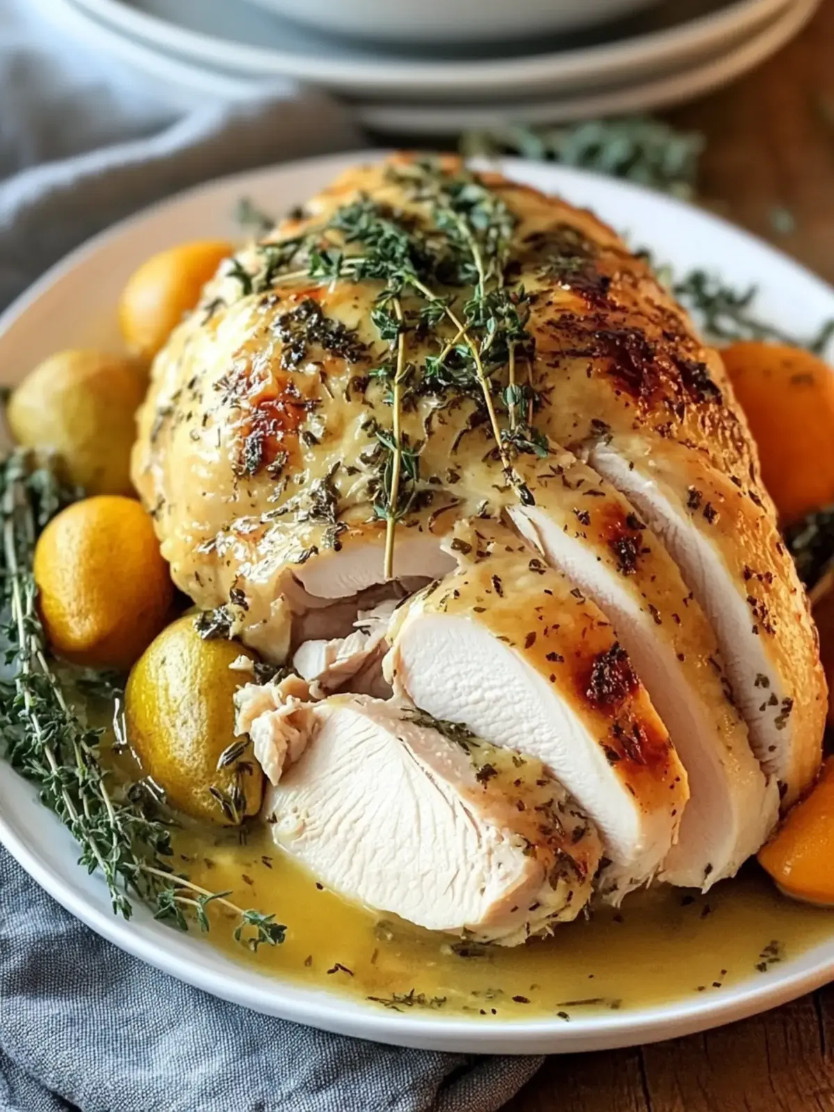 Juicy Crockpot Turkey