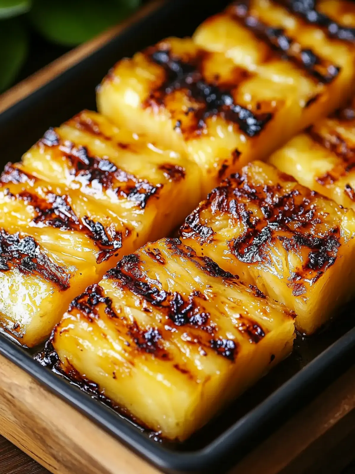 Brown Sugar Grilled Pineapple