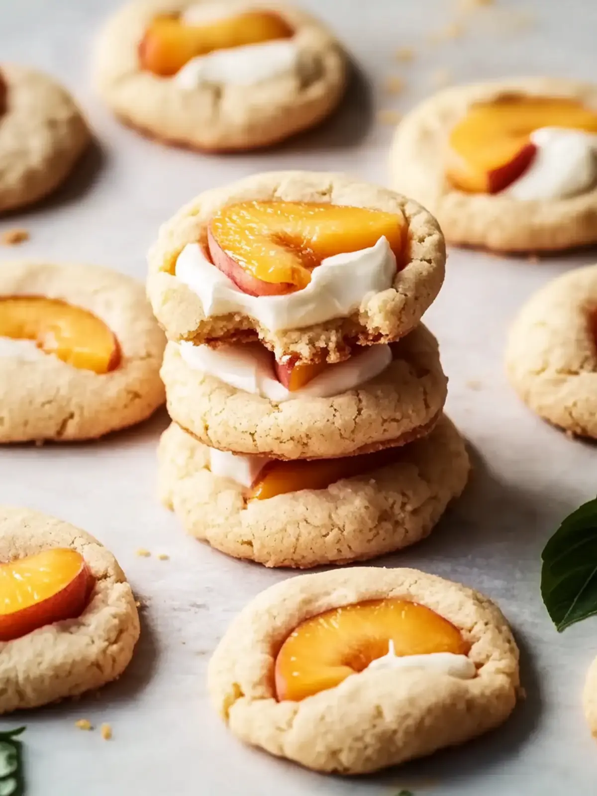 Peaches and Cream Cookies Recipe – Easy Chewy Spring Dessert