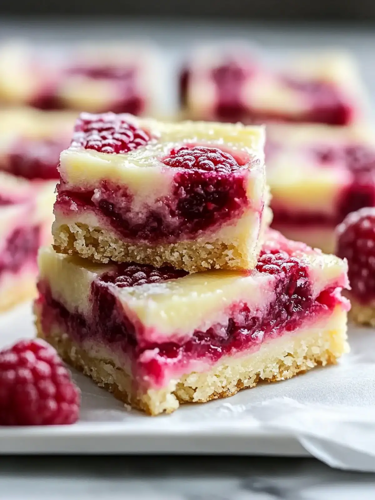 Lemon Raspberry Swirl Bars: Discover a Tasty Delight!