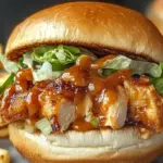 Alabama BBQ Chicken Chopped Sandwich