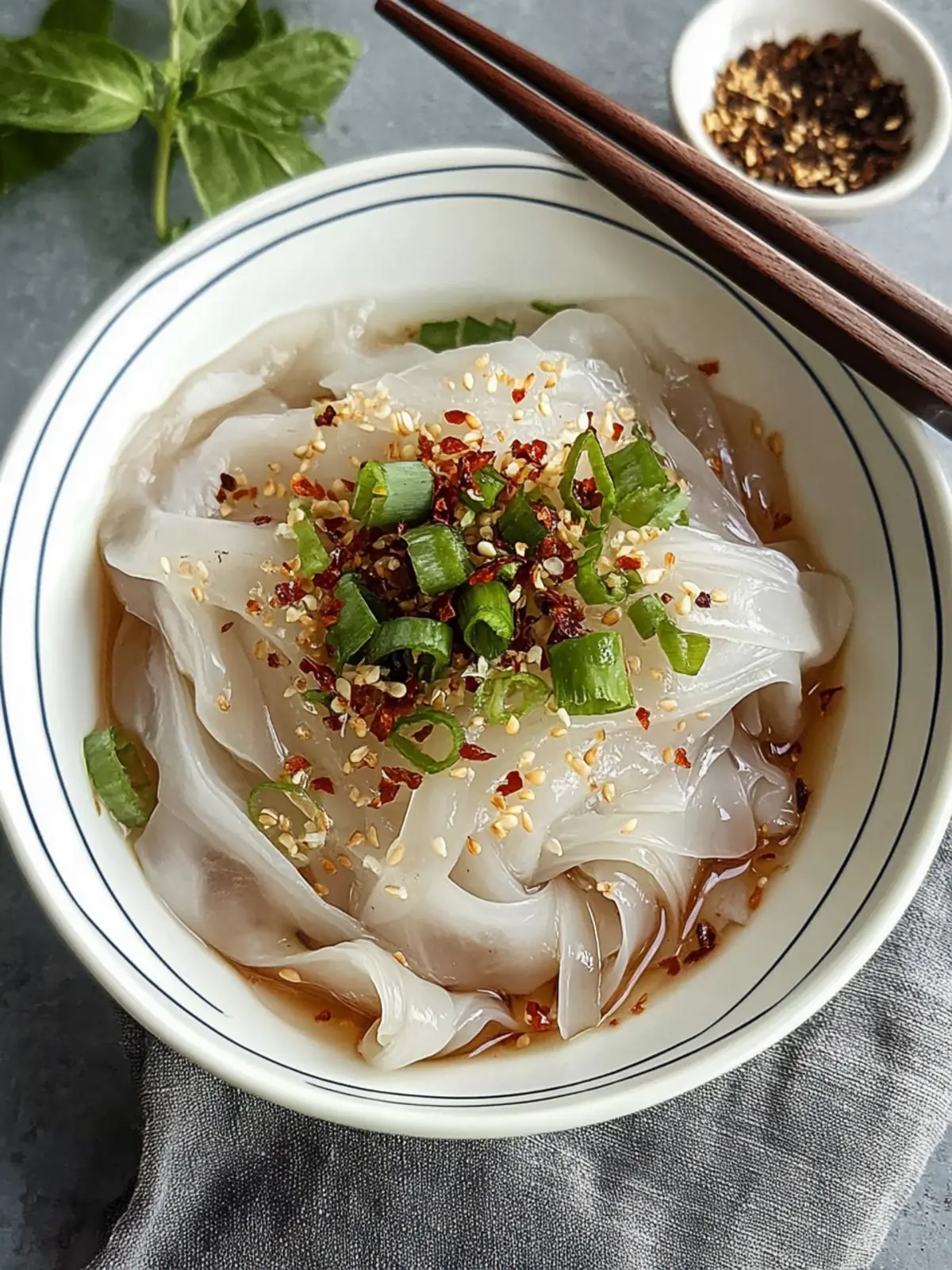 Delicious Soy Chili Oil Rice Paper Noodles in Just 15 Minutes 3 Soy Chili Oil Rice Paper Noodles