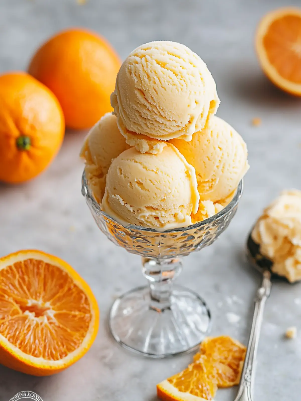 Orange Ice Cream