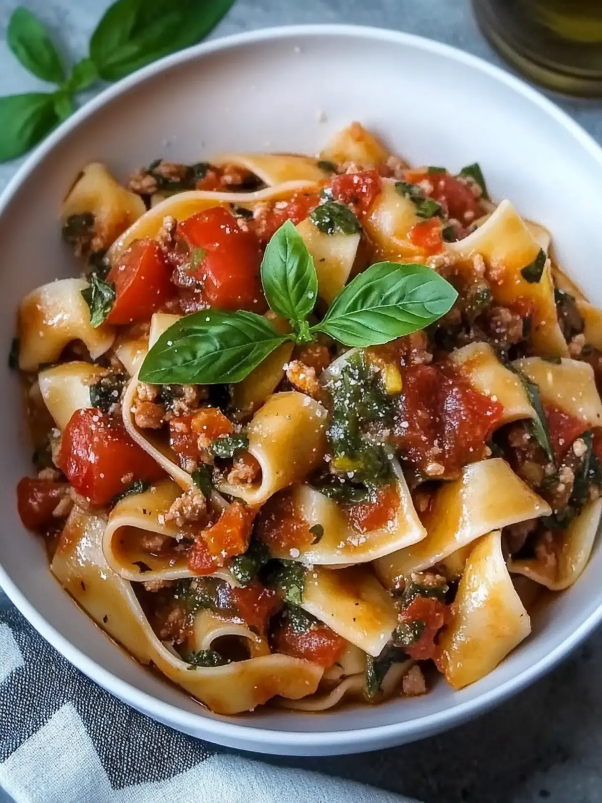 Italian Drunken Noodles