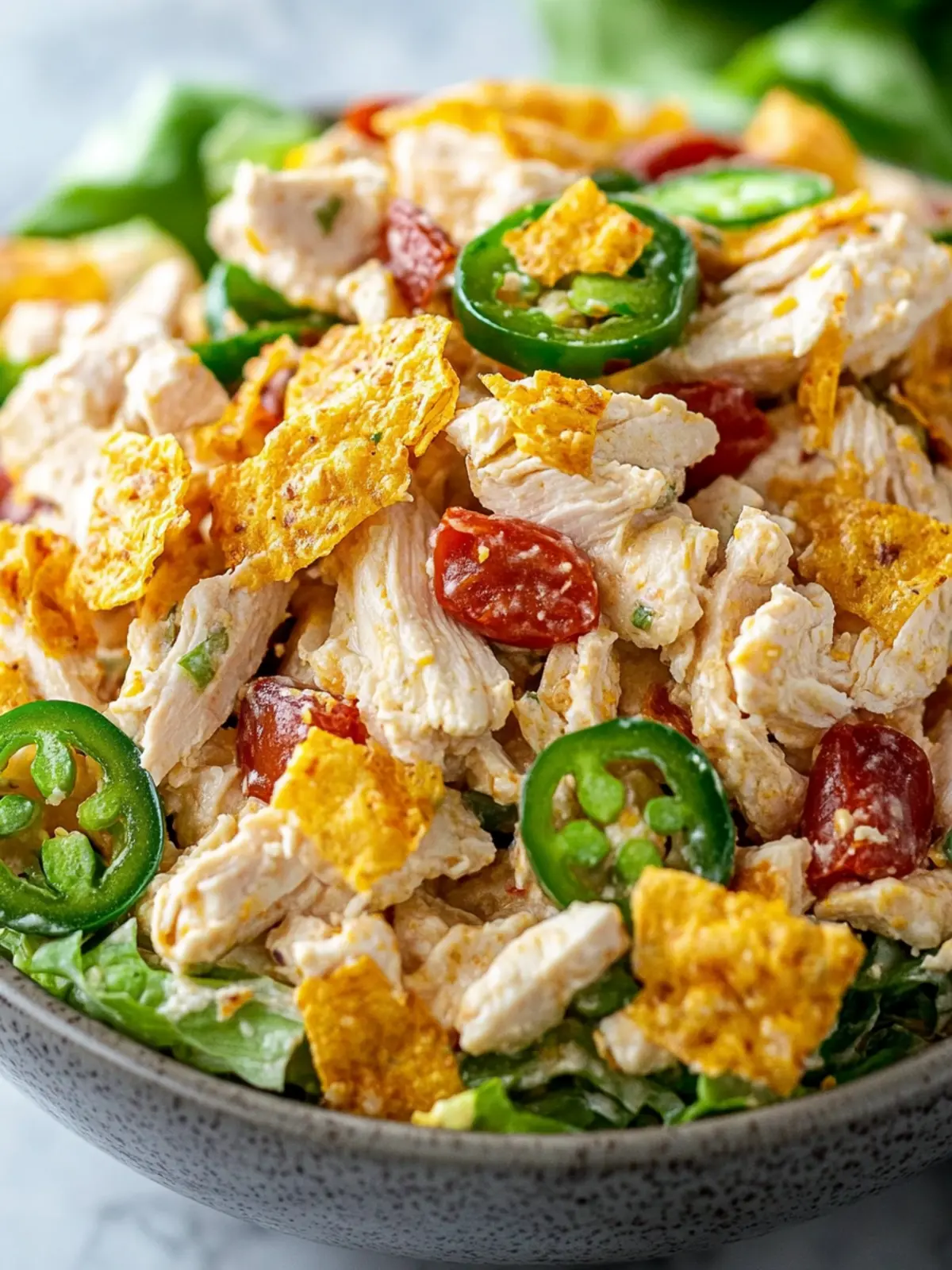 Jalapeno Popper Keto Chicken Salad