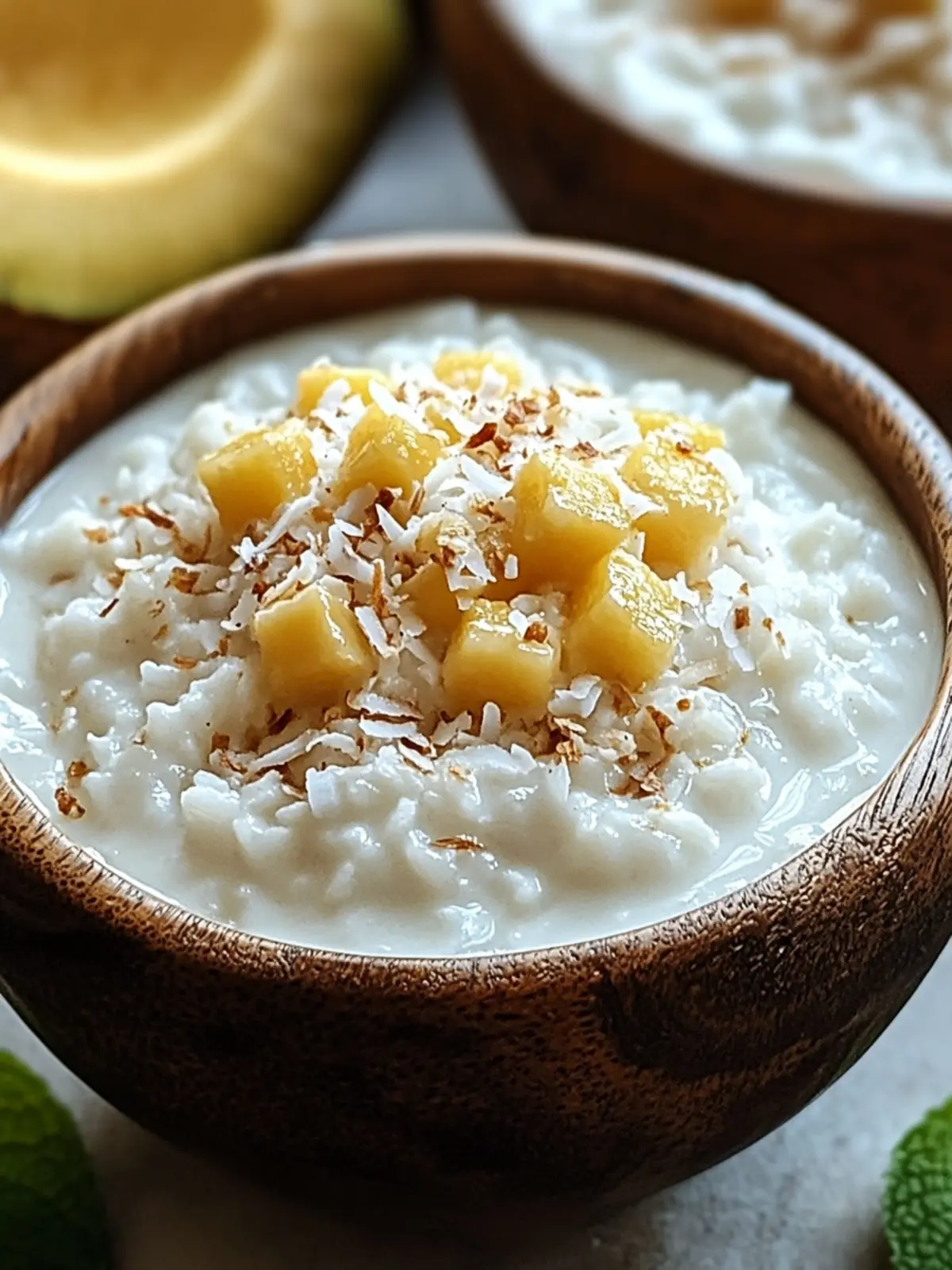 Creamy Coconut Rice Pudding Delightful and Easy Recipe