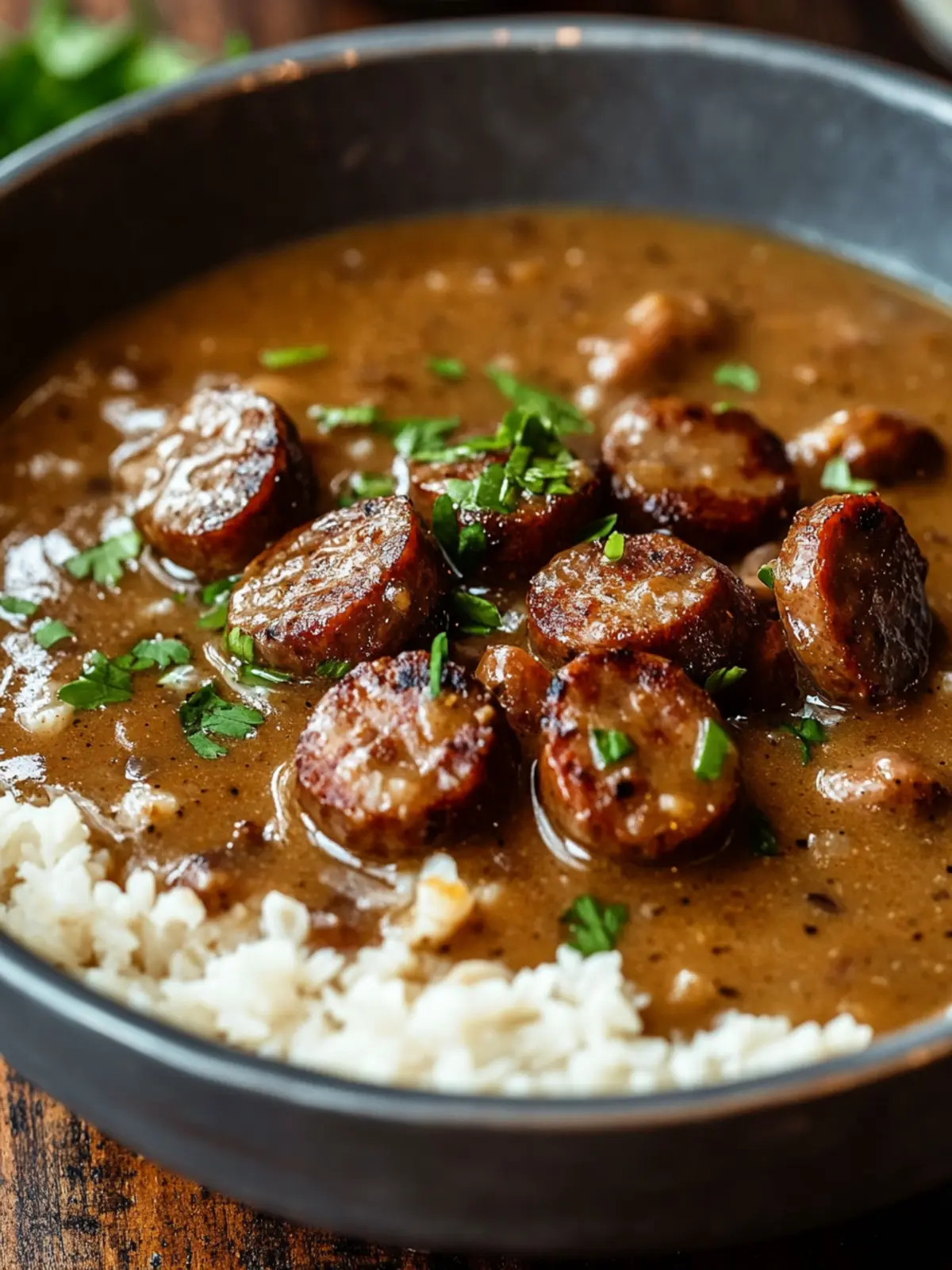 Andouille Sausage Cajun Gravy: A Delicious Southern Delight 2 Andouille Sausage Cajun Gravy