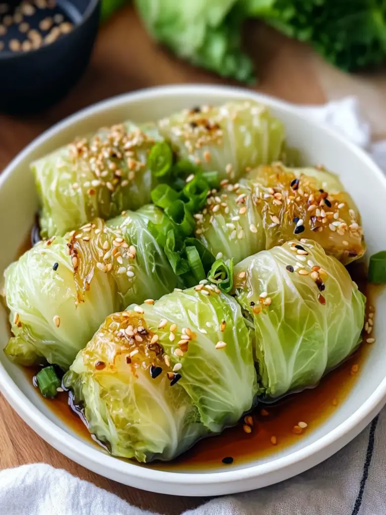 Napa Cabbage Rolls