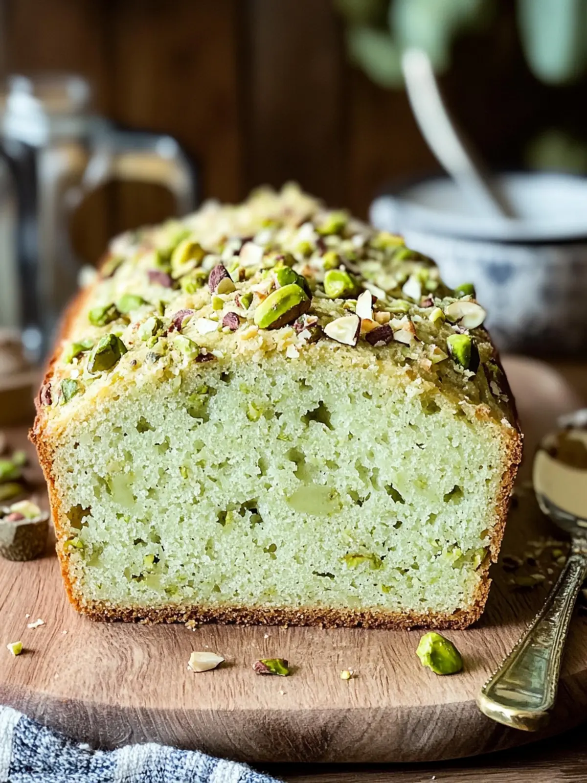Deliciously Moist Pistachio Pudding Bread for Every Occasion 3 Pistachio Pudding Bread