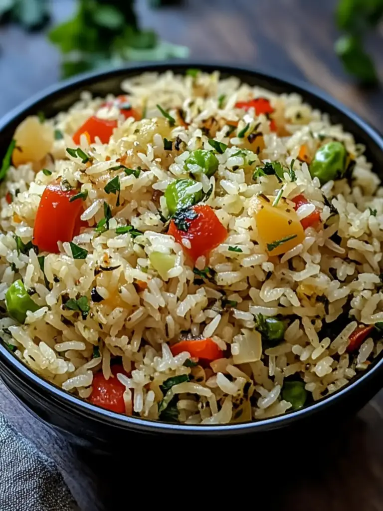 Herbed Vegetable Rice Recipe