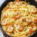 Garlic Butter Shrimp Pasta
