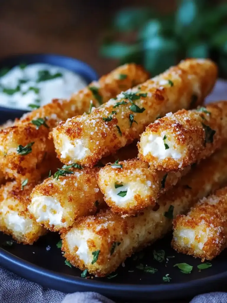 Irresistible Cottage Cheese Cheese Sticks