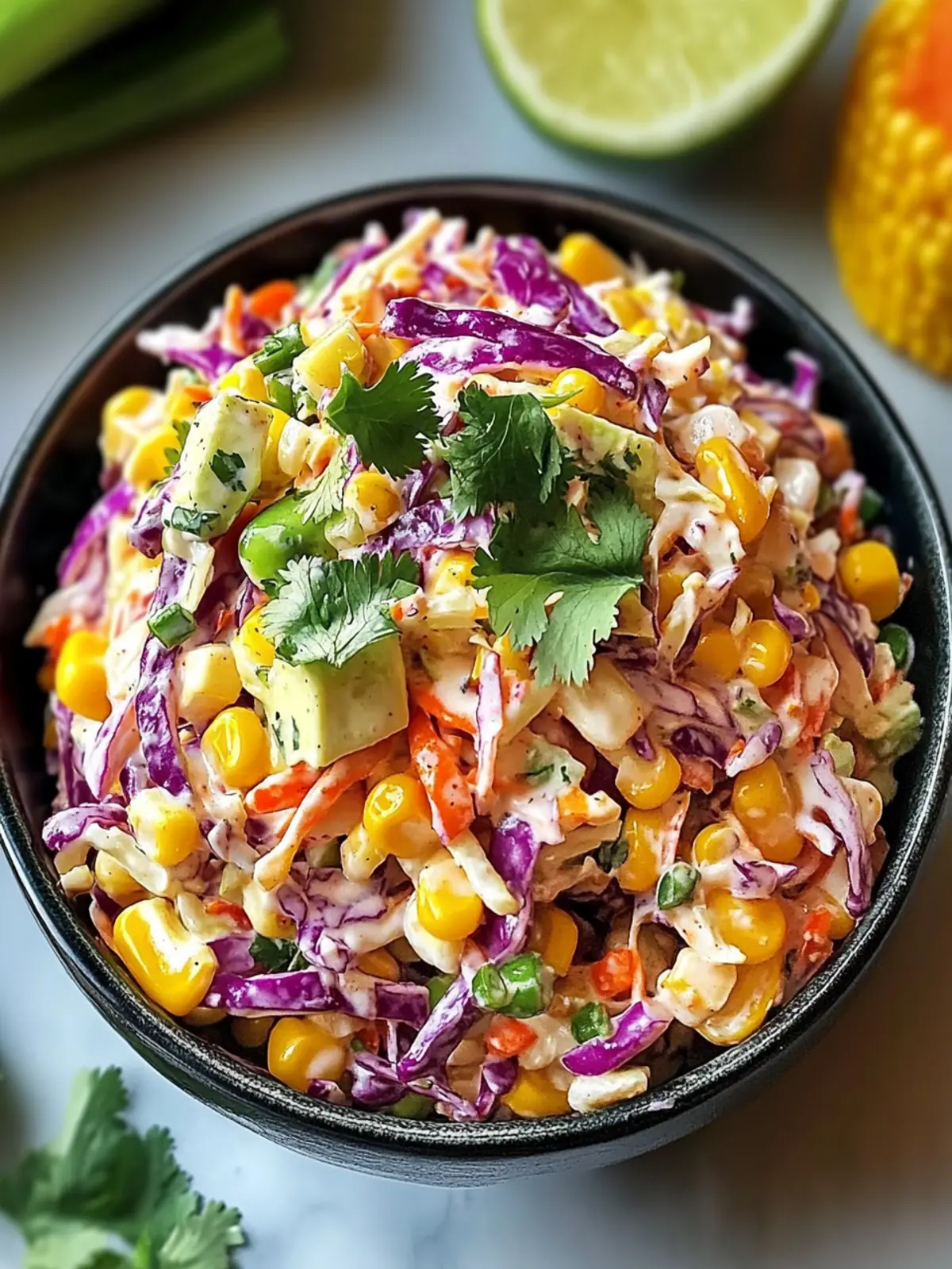 Mexican Corn Coleslaw