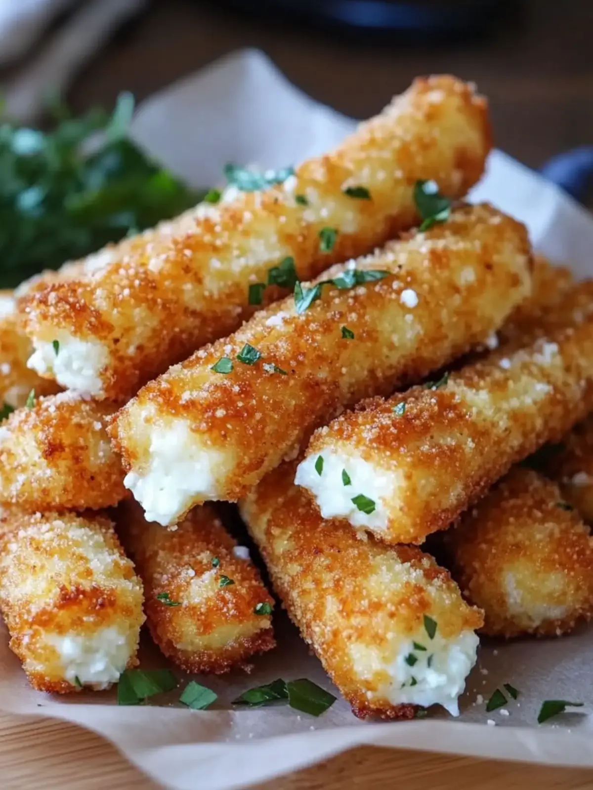 Irresistible Cottage Cheese Cheese Sticks