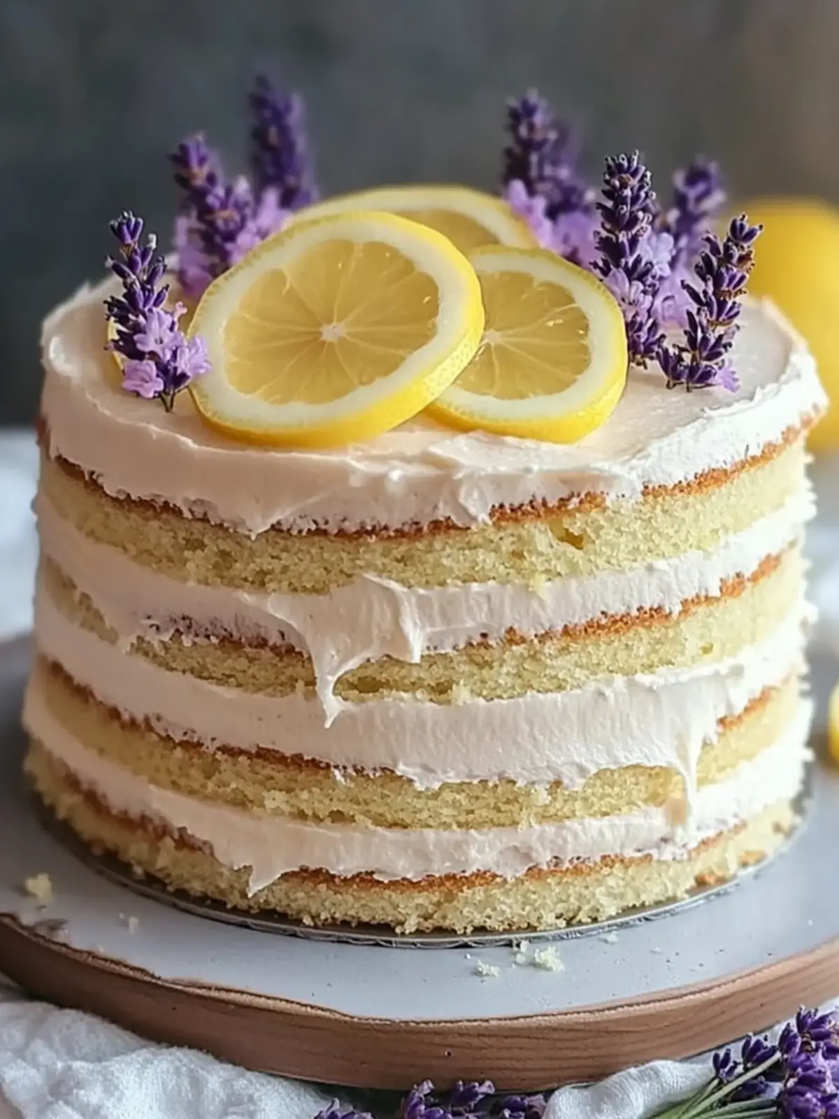 Lemon Lavender Cake