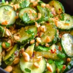 Gluten-Free Spicy Peanut Cucumber Salad
