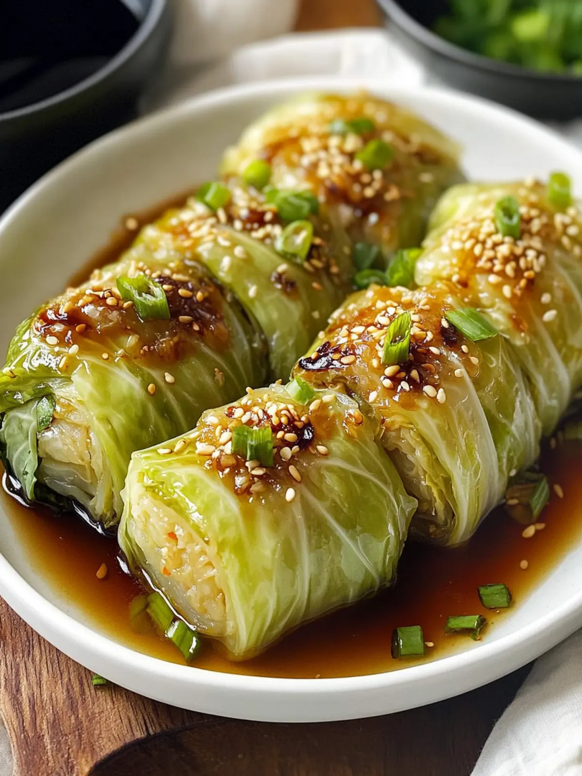 Napa Cabbage Rolls
