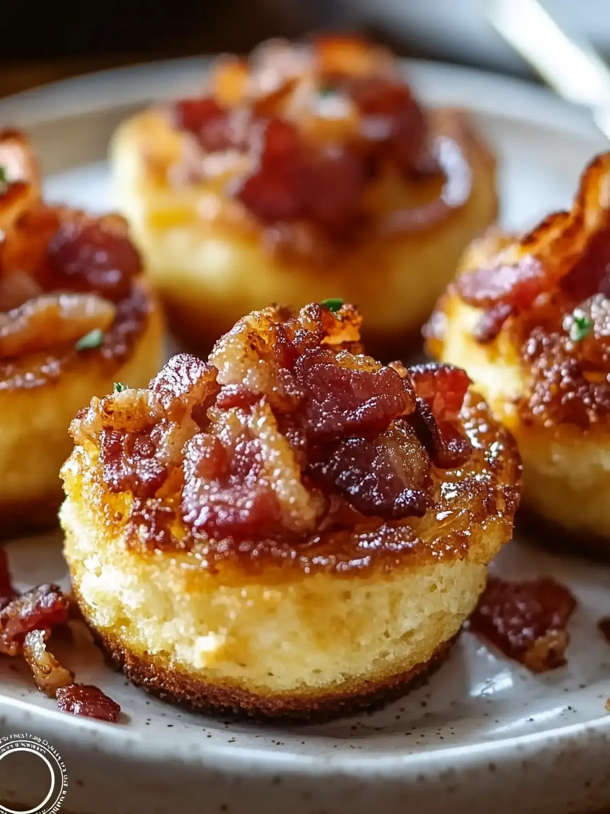 Maple Bacon Pancake Bites