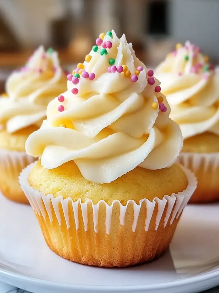 Deliciously Fluffy Banana Milkshake Cupcakes You’ll Love