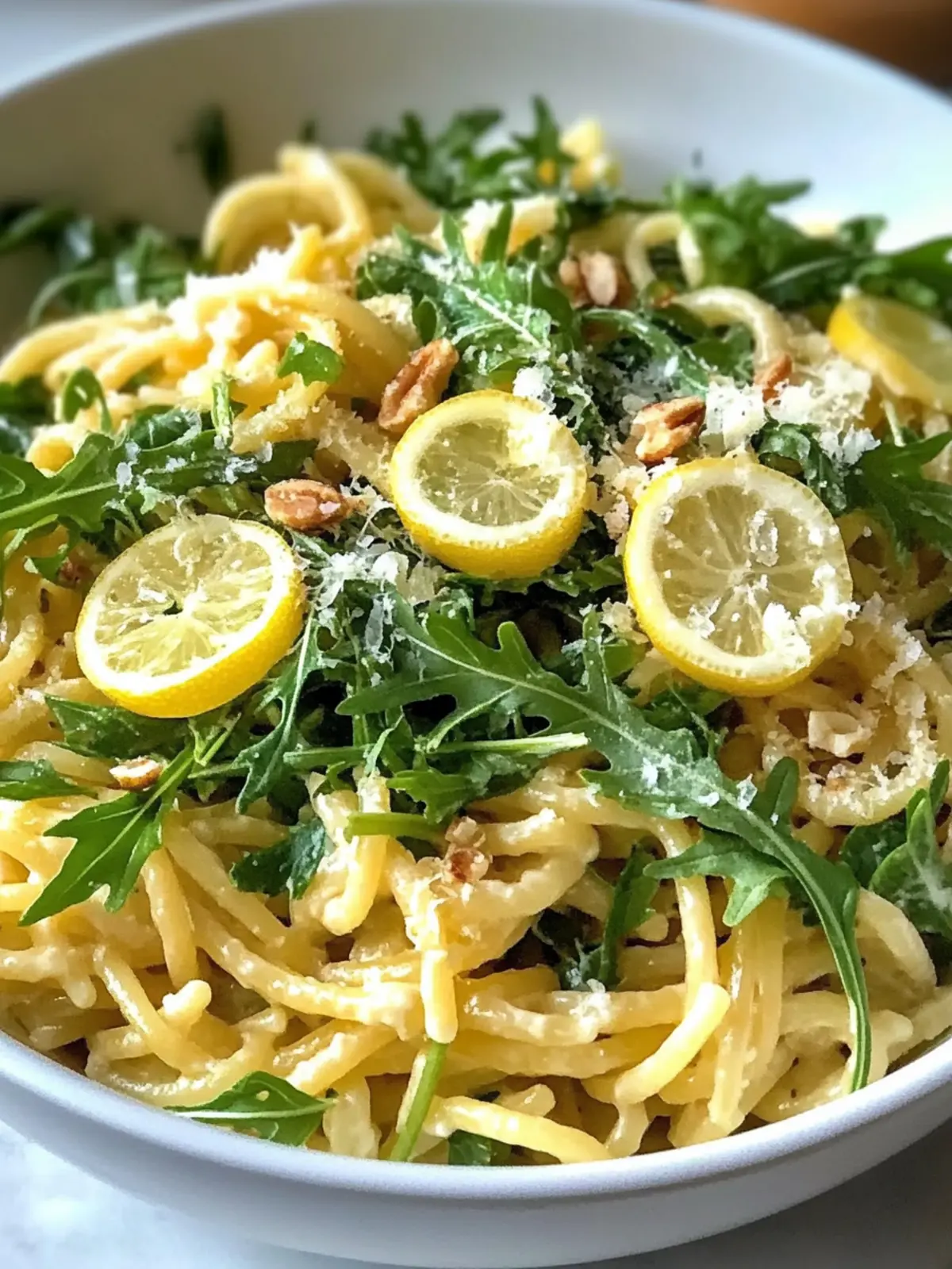 Bright Lemon Arugula Pasta Salad for a Refreshing Boost 3 Lemon Arugula Pasta Salad