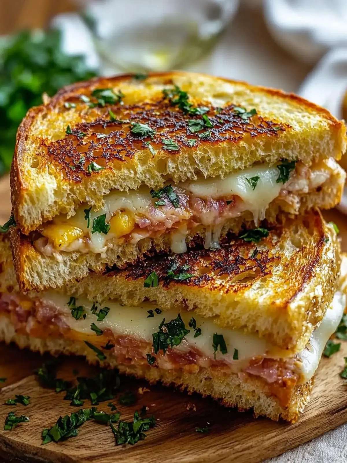 Bold & Buttery Cuban Garlic Bread Sandwiches