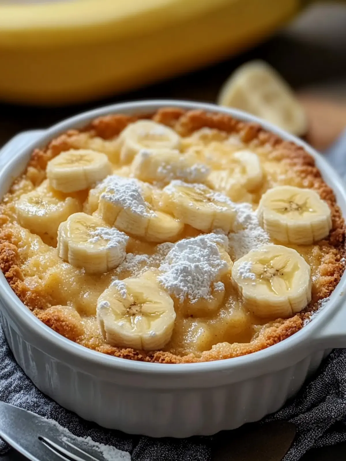 Southern Banana Cobbler