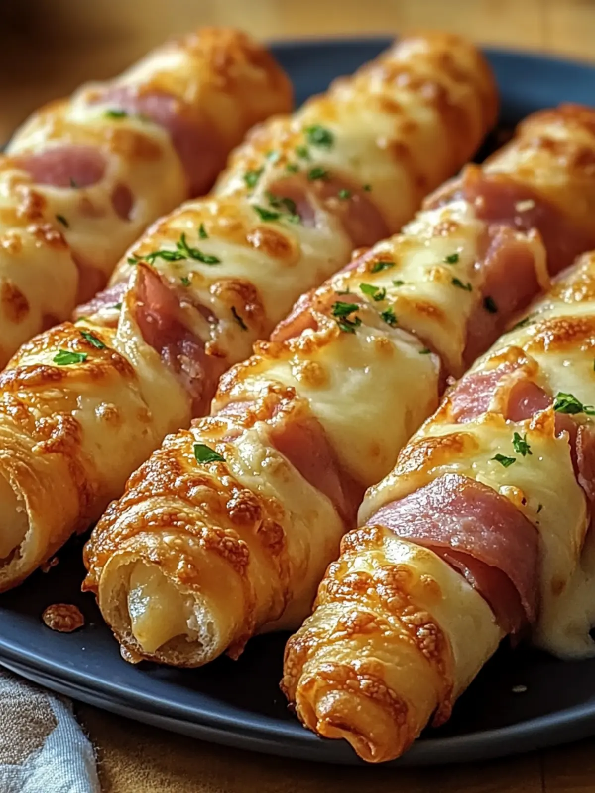 Irresistible Ham and Cheese Sticks You Can’t Resist
