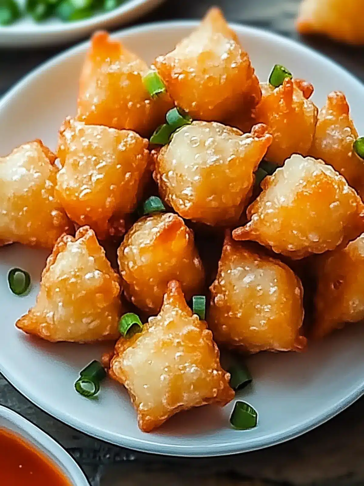 Crispy Crab Rangoon Bombs