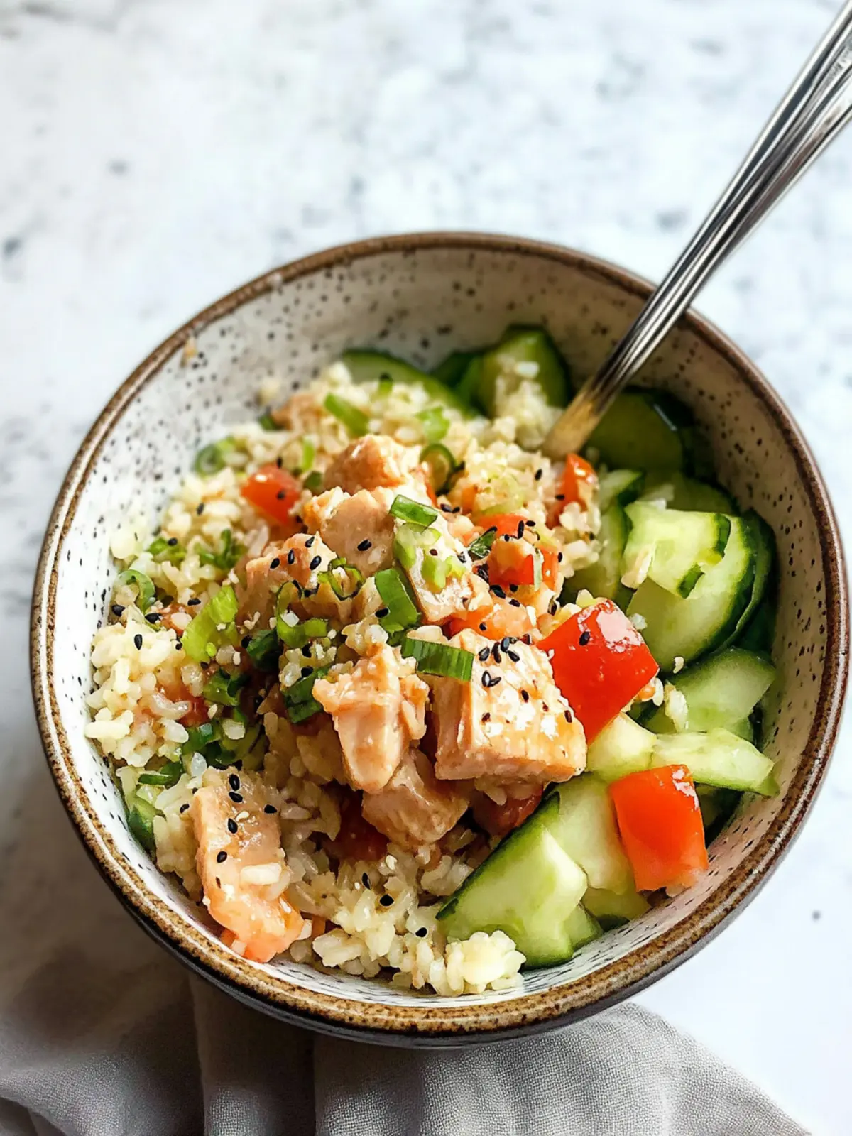 Spicy Tuna Rice Bowls