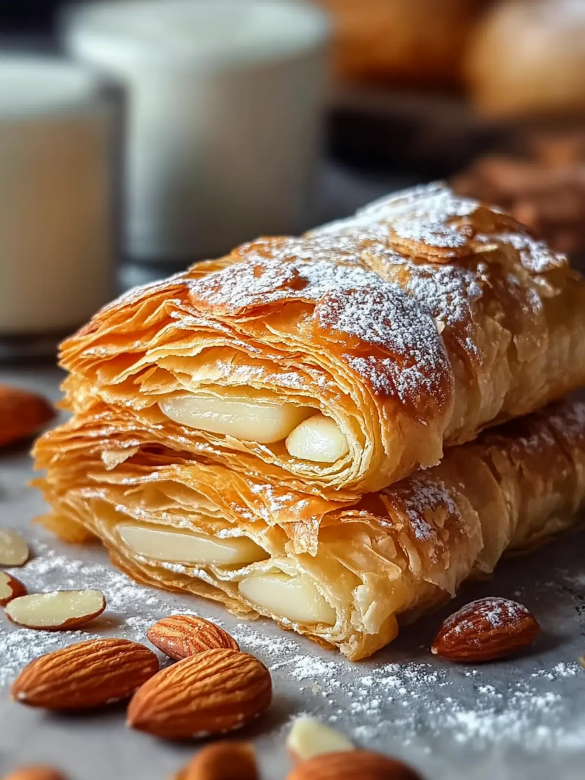 Flaky Sweet Almond Pastry That Will Delight You