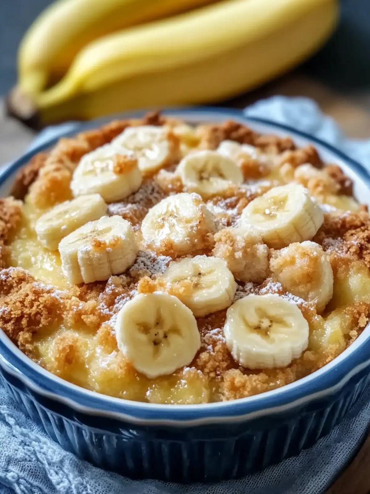 Southern Banana Cobbler