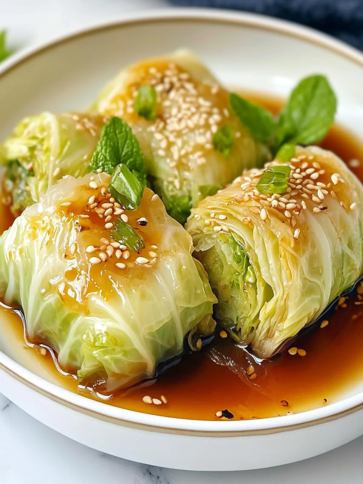Napa Cabbage Rolls