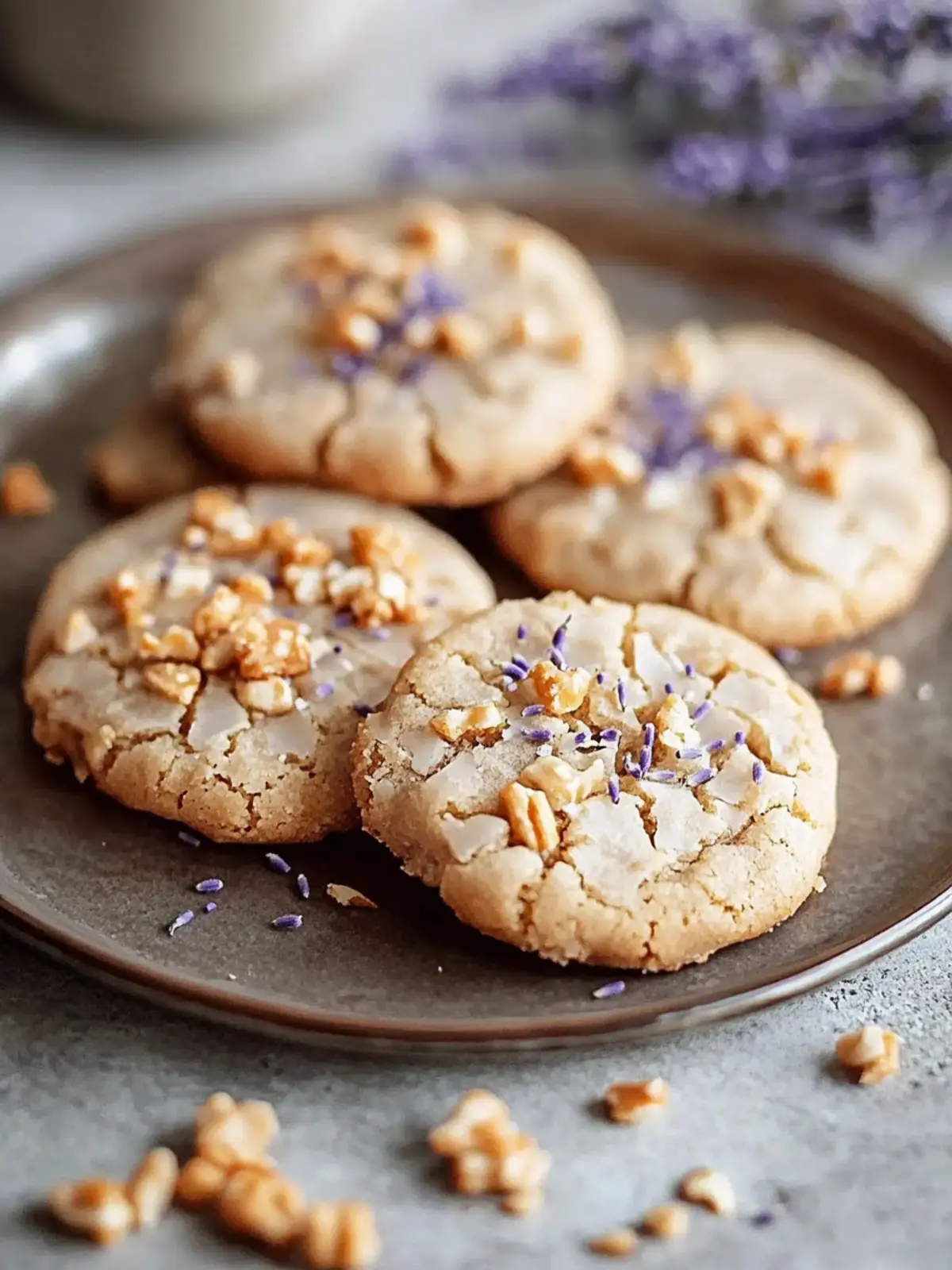Lavender Honey Crunch Cookies for Sweet Floral Bliss 5 Lavender Honey Crunch Cookies