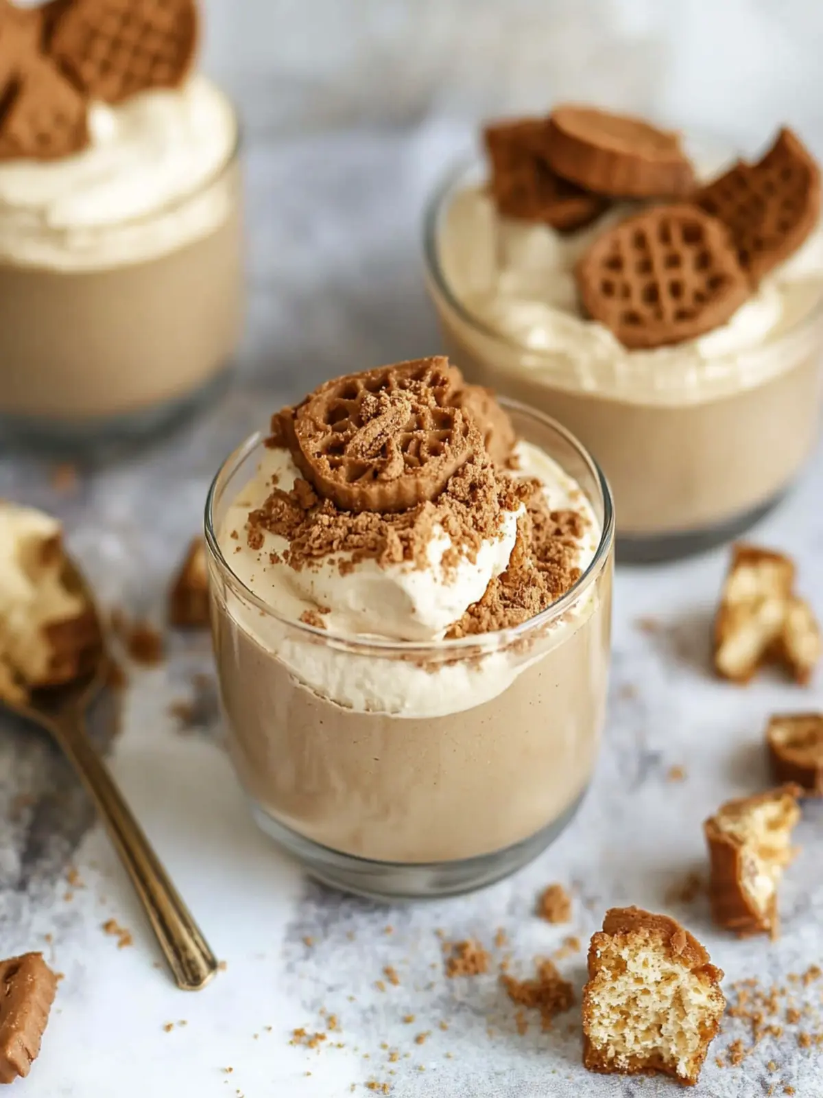 2-Ingredient Biscoff Mousse Recipe