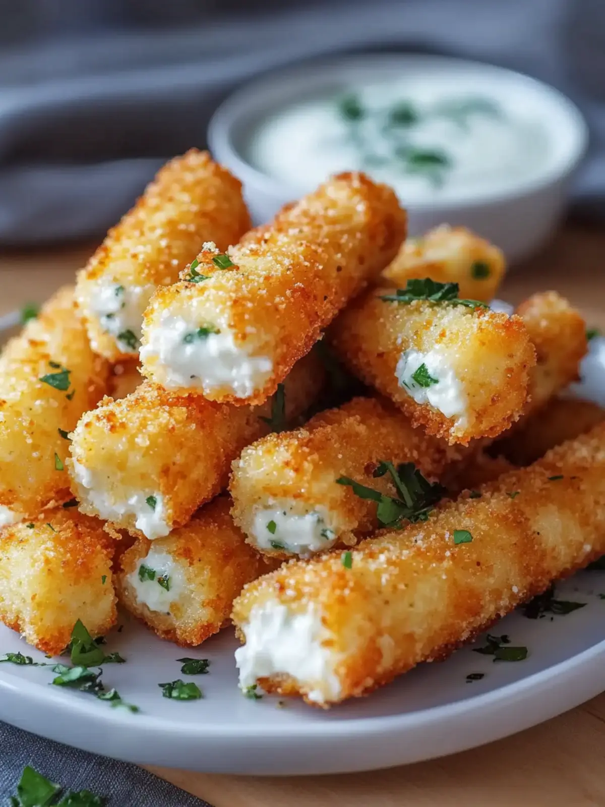 Irresistible Cottage Cheese Cheese Sticks