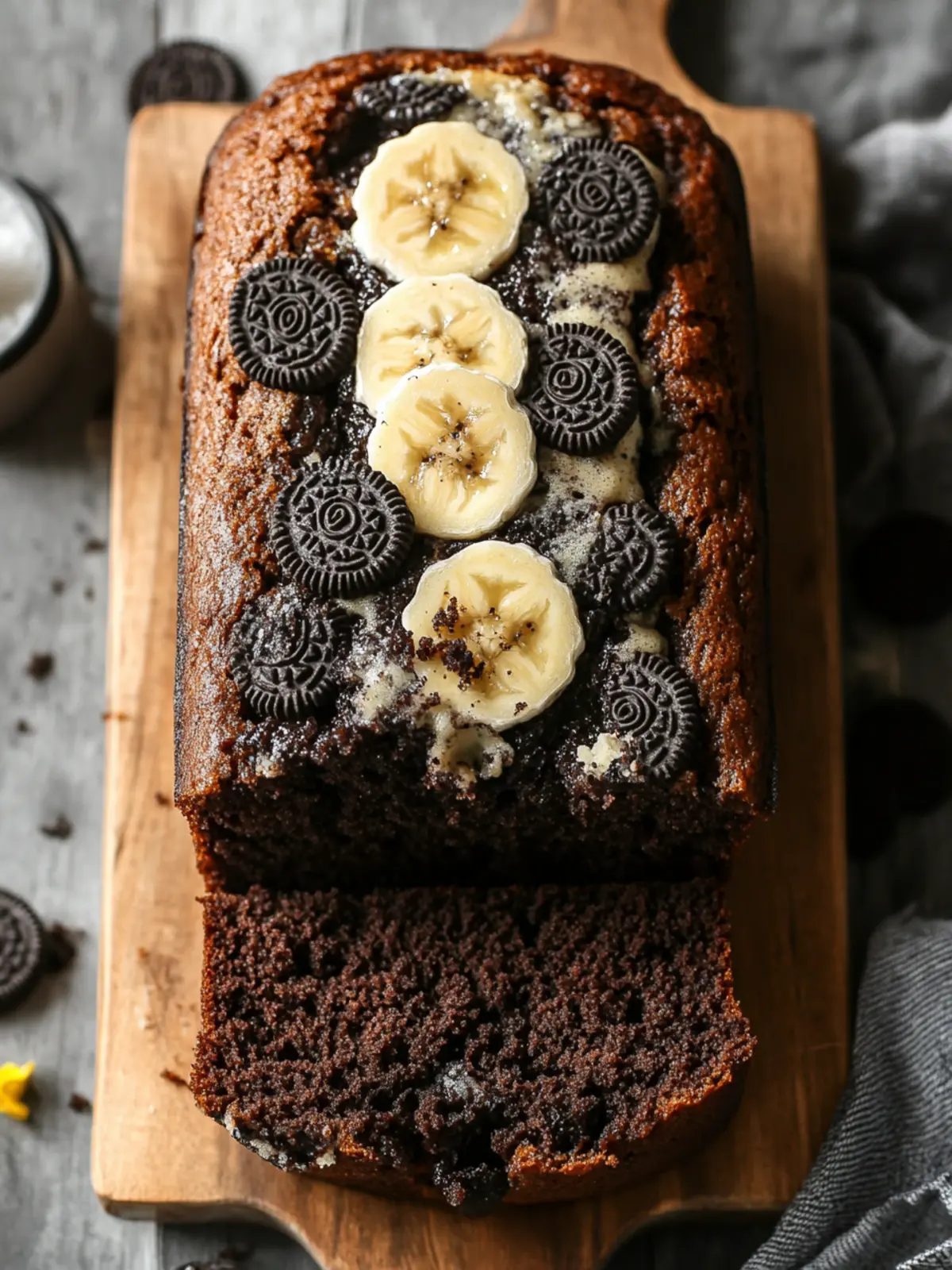 Oreo Banana Bread