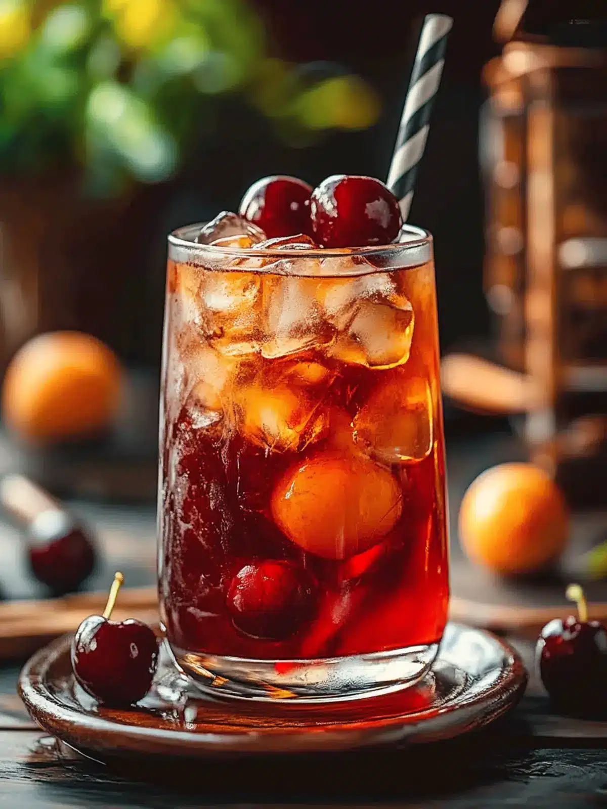 Cherry Pie Iced Tea