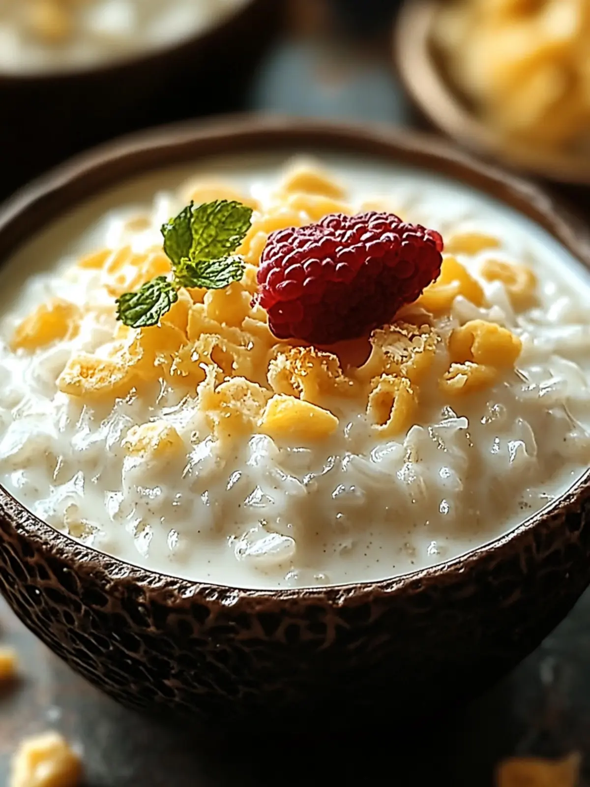 Creamy Coconut Rice Pudding Delightful and Easy Recipe